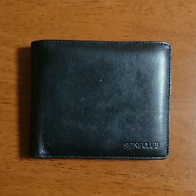 SEINE CLUB / 二つ折財布 / 黒 メンズのファッション小物(折り財布)の商品写真