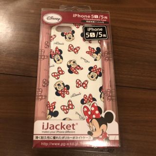 ディズニー(Disney)のiPhone5 iPhone5S用　スマホケース  ディズニー　ミニー(iPhoneケース)