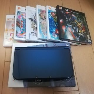 ニンテンドー3DS(ニンテンドー3DS)のnew3DSLL　ソフト7本セット(携帯用ゲーム機本体)