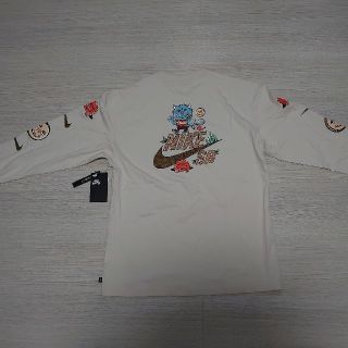 ナイキ(NIKE)のXL NIKE SB アーティストロングスリーブTシャツ CZ6176 白 希少(Tシャツ/カットソー(七分/長袖))