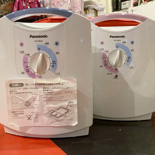 パナソニック(Panasonic)のパナソニック ふとん乾燥機 ブルー FD-F06A6-A　USED品(衣類乾燥機)
