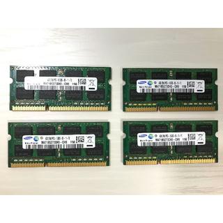 サムスン(SAMSUNG)のSAMSUNG PC3-10600S 4GB 4枚組 16GB　サムスン　メモリ(PCパーツ)