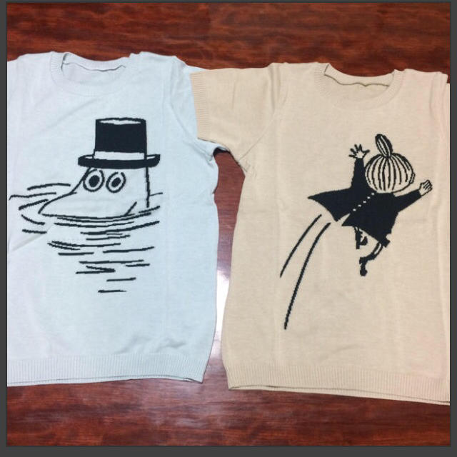 FELISSIMO(フェリシモ)のフェリシモ ムーミンサマーニット パパ レディースのトップス(Tシャツ(半袖/袖なし))の商品写真