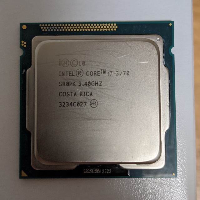 PC/タブレットintel core i7 3770