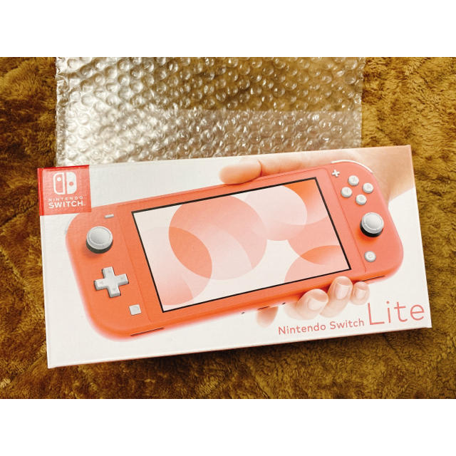 かっきー様専用】Switch light本体《コーラル》ケース付き-