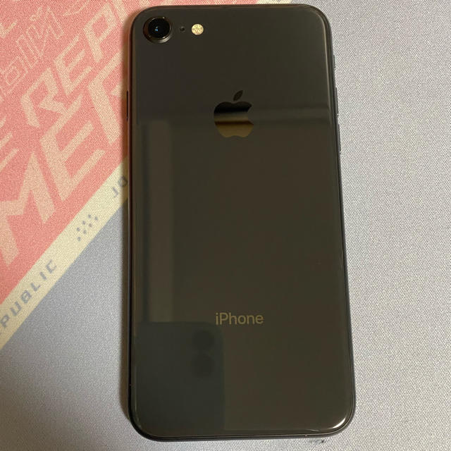 完動品SIMフリーiPhone8本体256GBグレイSoftBank判定○