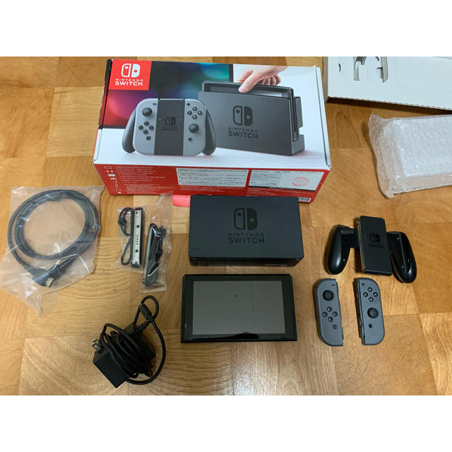 任天堂Nintendo Switch JOY-CON グレー 本体  HAC-S-KA