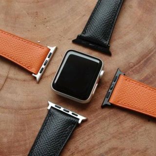 【永久保証】高級革使用のApple Watchベルト　時計ベルト カラーミックス(その他)