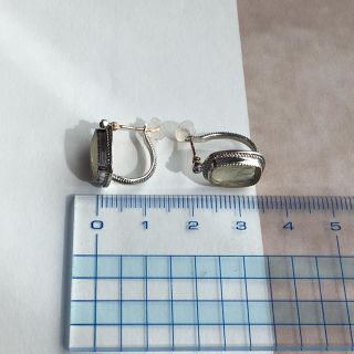 agete - アガット SV ローマンガラスフープピアスの通販 by エクレア's