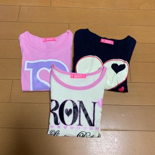 ロニィ(RONI)のroni ロンT 110センチ  3枚セット(Tシャツ/カットソー)