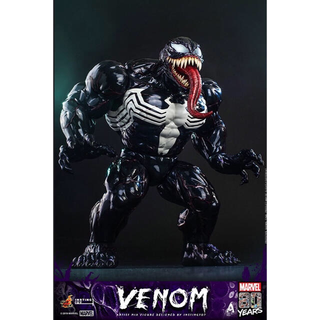 INSTINCTOY × HOTTOYS 【VENOM】 マーベル80周年記念