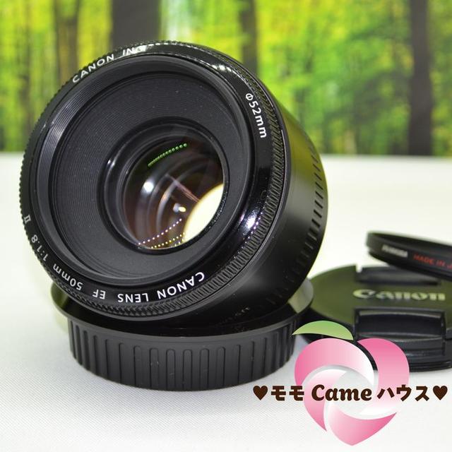 Canon LENZ EF 50mm 1:1.8 Ⅱ  単焦点レンズ