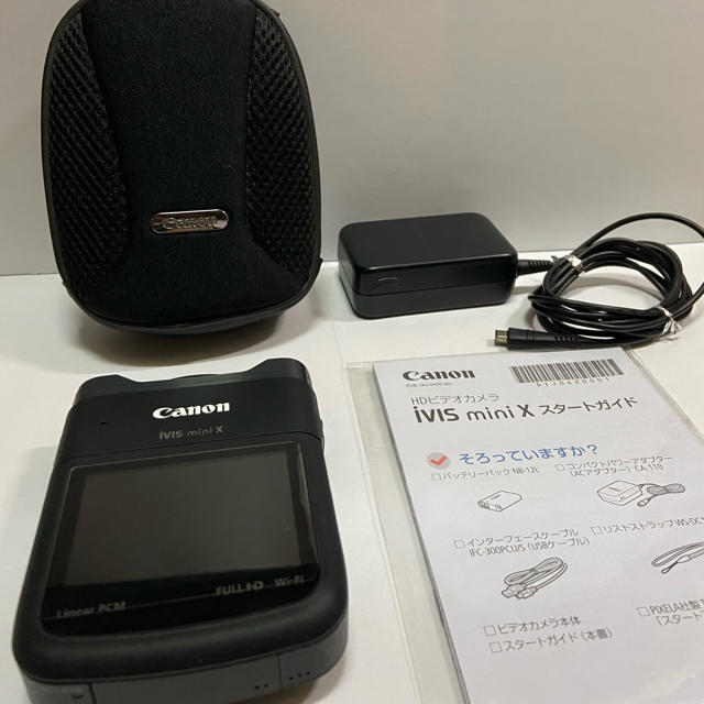 Canon(キヤノン)のCanon ivis mini X スマホ/家電/カメラのカメラ(ビデオカメラ)の商品写真