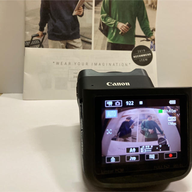 Canon(キヤノン)のCanon ivis mini X スマホ/家電/カメラのカメラ(ビデオカメラ)の商品写真