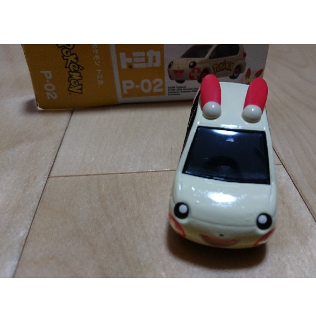 ポケモン(ポケモン)のポケモントミカ　P-02　PRASLECAR　プラスルカー エンタメ/ホビーのおもちゃ/ぬいぐるみ(ミニカー)の商品写真