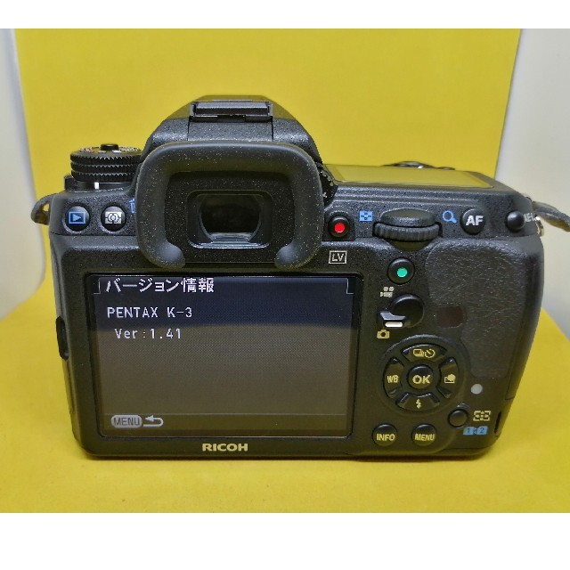 ☆良品!ペンタックスK3 ブラックボディー ☆良品!ペンタックスK3 ブラックボディー