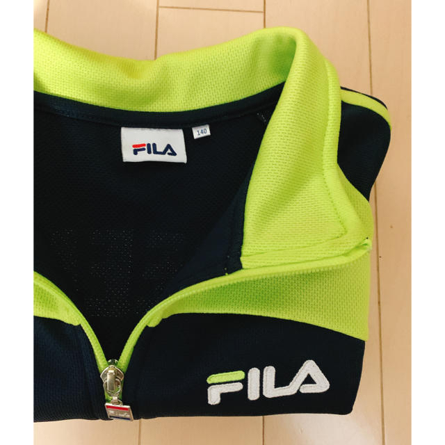 FILA(フィラ)のFILA ジャージ上着　size140 キッズ/ベビー/マタニティのキッズ服男の子用(90cm~)(ジャケット/上着)の商品写真