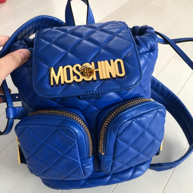 新品 MOSCHINO ミニ バックパック