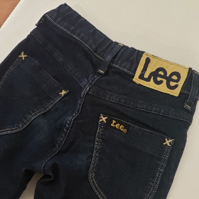 Lee(リー)の美品❗Leeハイストレッチデニム キッズ/ベビー/マタニティのキッズ服女の子用(90cm~)(パンツ/スパッツ)の商品写真