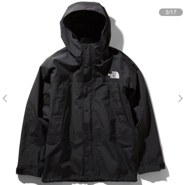 【THE NORTH FACE】マウンテンライトジャケット ブラック