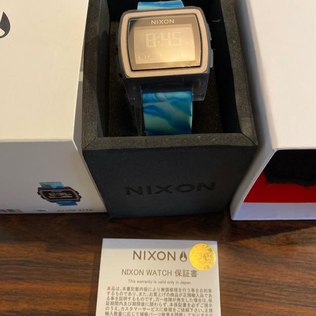 NIXON(ニクソン)のニクソン NIXON Base Tide  Blue Jellyfish メンズの時計(腕時計(デジタル))の商品写真