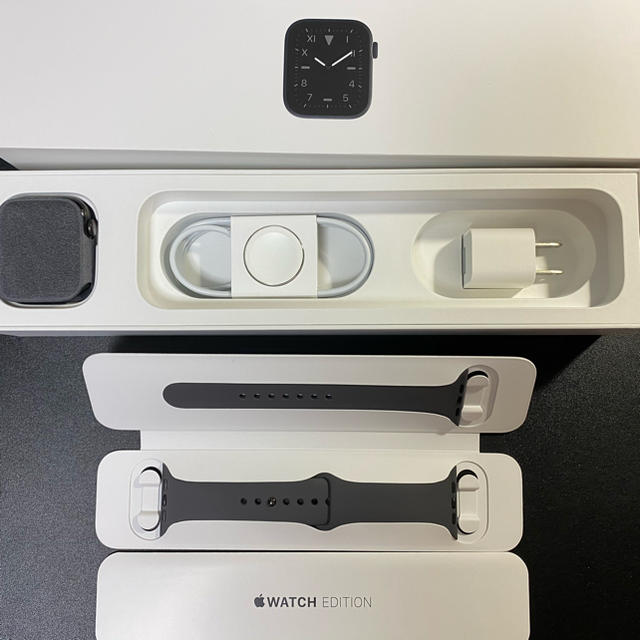 腕時計(デジタル)Apple Watch Series 5 Edition 44mm