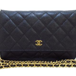 シャネル(CHANEL)のシャネル 財布美品  マトラッセ A33814 黒(財布)