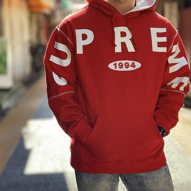 supreme spread LOGO Hooded