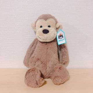 プティマイン(petit main)のjellycat  定番人気　バシュフルモンキーM 新品(ぬいぐるみ/人形)