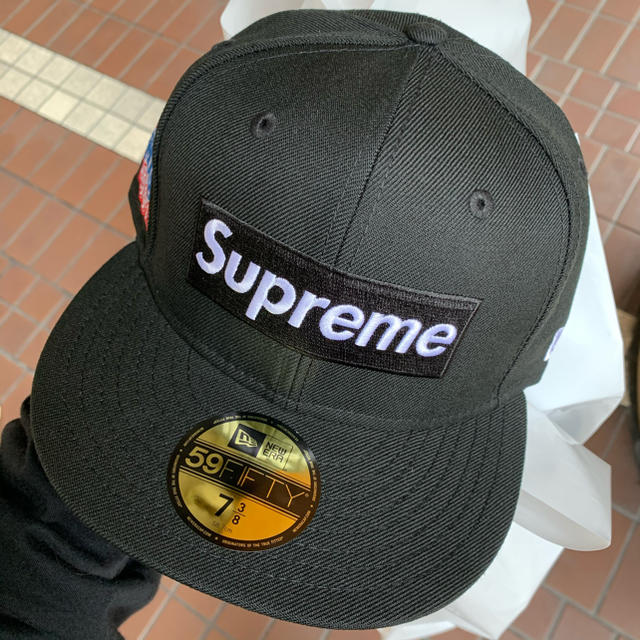 supreme box logo new era 3/8 20ss 新品未使用-
