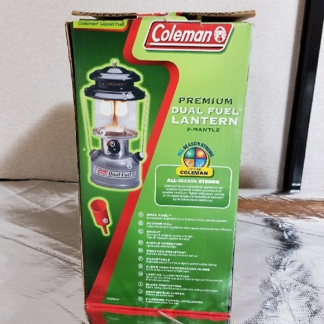 Coleman コールマン 285 ツーマントル デュアルフューエル ランタン ケース付 [並行輸入品] 送料無料 - 14