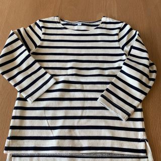 ムジルシリョウヒン(MUJI (無印良品))のMUJI バスクボーダーカットソー　(Tシャツ/カットソー)