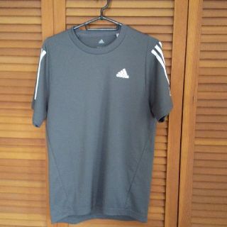 アディダス(adidas)のまあちゃん様 専用  アディダスドライTシャツSグレー(Tシャツ/カットソー(半袖/袖なし))