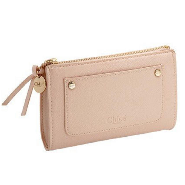 Chloe(クロエ)の期間限定値下げ☆クロエ Chloe ☆新品未使用 レア☆ コスメポーチ ベージュ レディースのファッション小物(ポーチ)の商品写真