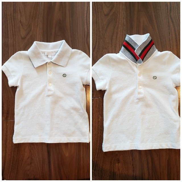 Gucci(グッチ)のGUCCI ポロシャツ☆キッズ ベビー9M キッズ/ベビー/マタニティのキッズ服男の子用(90cm~)(Tシャツ/カットソー)の商品写真