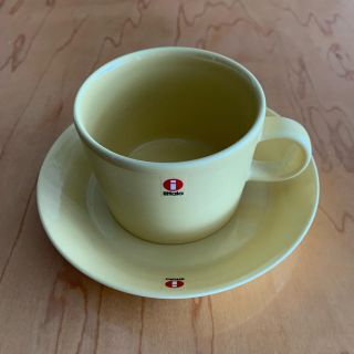 イッタラ(iittala)のイッタラ ティーマ カップ&ソーサー イエロー(食器)