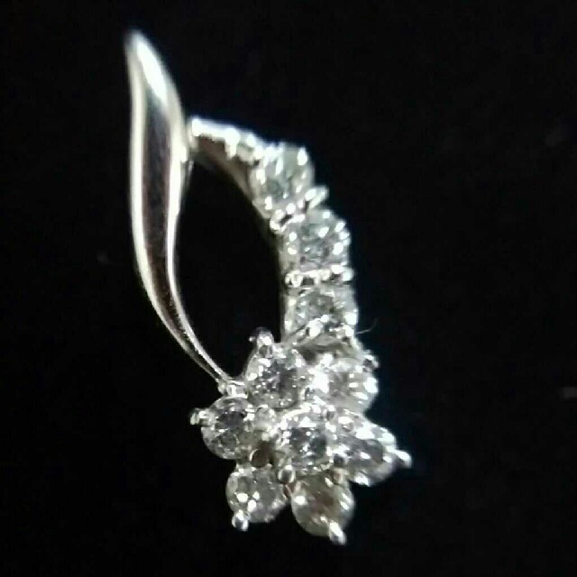 K18 0.3ct ダイヤモンドネックレスのトップのサムネイル