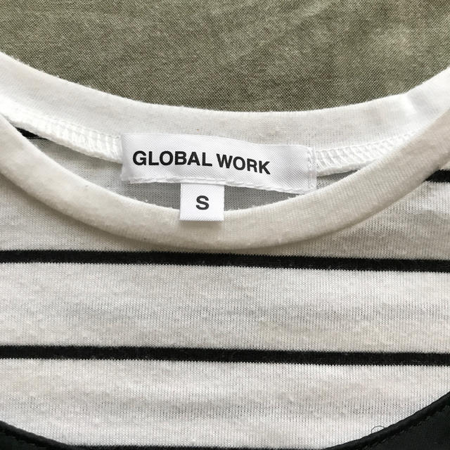 GLOBAL WORK(グローバルワーク)のキャミソールTシャツ　ボーダー  GLOBAL WORK キッズ/ベビー/マタニティのキッズ服女の子用(90cm~)(Tシャツ/カットソー)の商品写真