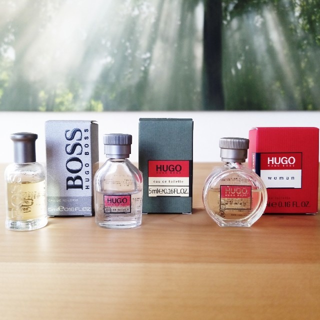 HUGO BOSS(ヒューゴボス)のHUGO BOSS 香水ミニボトル 1本～ コスメ/美容の香水(香水(男性用))の商品写真