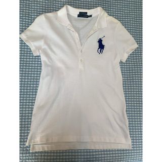 ラルフローレン(Ralph Lauren)の【再値下げ】ラルフローレン/Ralph Lauren 白ポロシャツ レディース(ポロシャツ)