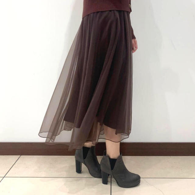 COCO DEAL(ココディール)のチュールボリュームスカート レディースのスカート(ロングスカート)の商品写真