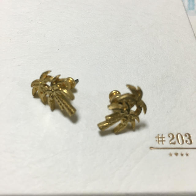 RODEO CROWNS(ロデオクラウンズ)のrodeocrowns ヤシの木ピアス レディースのアクセサリー(ピアス)の商品写真