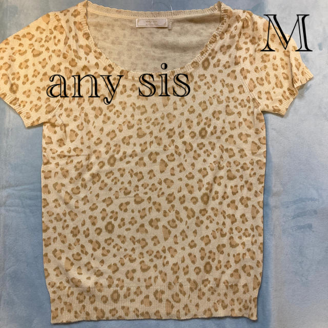 anySiS(エニィスィス)の半袖ニット　オンワード樫山　any sis⭐︎新品 レディースのトップス(ニット/セーター)の商品写真