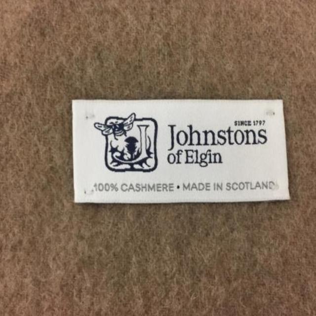 Johnstons(ジョンストンズ)のジョンストンズ マフラー ベージュ レディースのファッション小物(マフラー/ショール)の商品写真