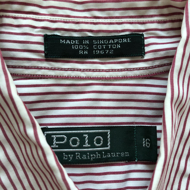 POLO RALPH LAUREN(ポロラルフローレン)のポロ　ラルフローレン　ストライプシャツ メンズのトップス(シャツ)の商品写真