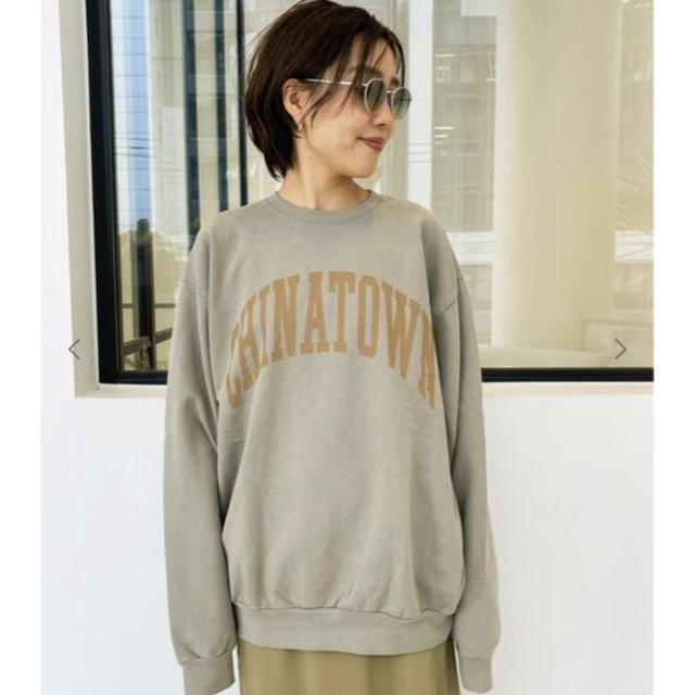 ★新品タグ付き★CHINATOWN MARKET CREW SWEATレディース