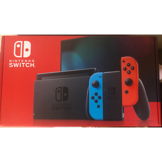 ニンテンドースイッチ(Nintendo Switch)のNintendo Switch 本体 ネオンブルー ネオンレッド (家庭用ゲーム機本体)