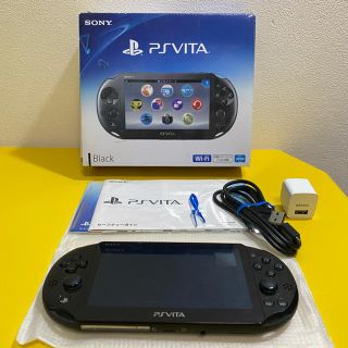 ソニー(SONY)のpsvita 本体　ブラック(家庭用ゲーム機本体)