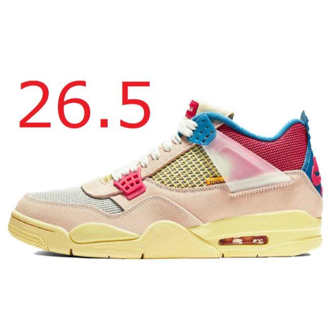 UNION × NIKE AIR JORDAN 4 GUAVA ICE 26.5265cm商品状態