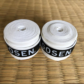 ゴーセン(GOSEN)のover grip super tack grip　2個(バドミントン)